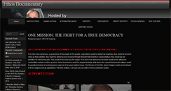 Desktop Screenshot of ethosdocumentary.com